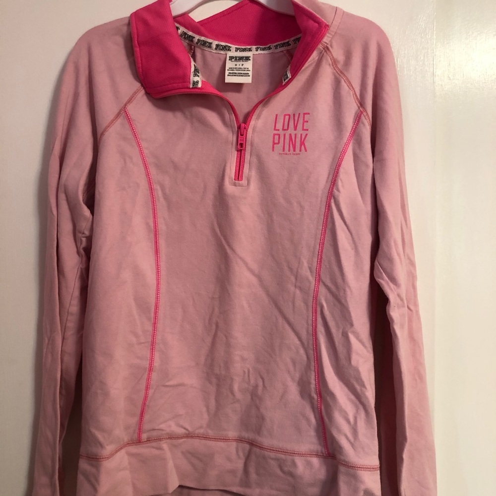 Victoria Secret Pink quarter zip